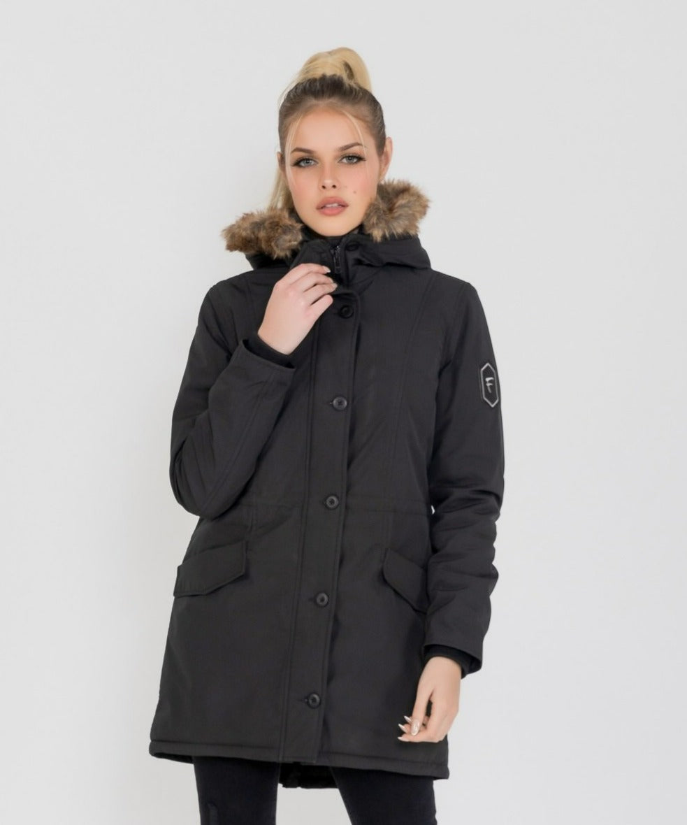 Women's Louise Ultra Lite Hooded Winter Parka Coat