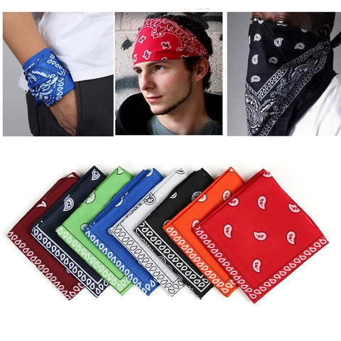 Bandana - Fadcloset Paisley Cotton Bandana