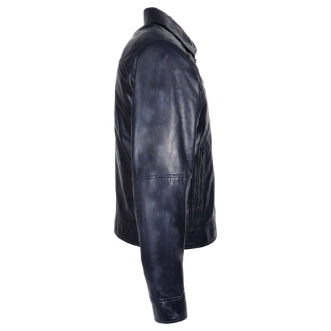 Leather Jacket - Mens Cameron Leather Jacket