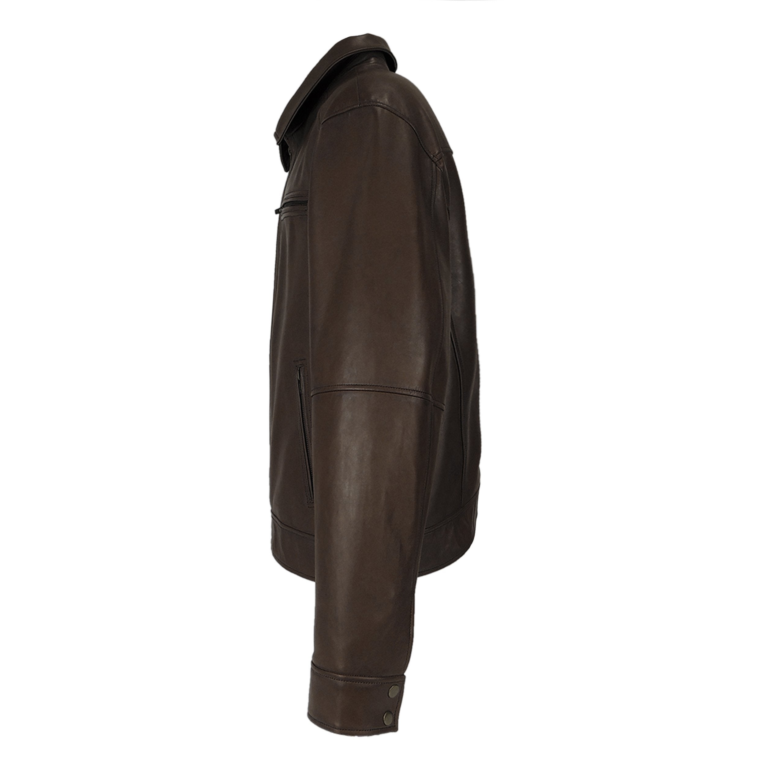 Leather Jacket - Mens Cameron Leather Jacket