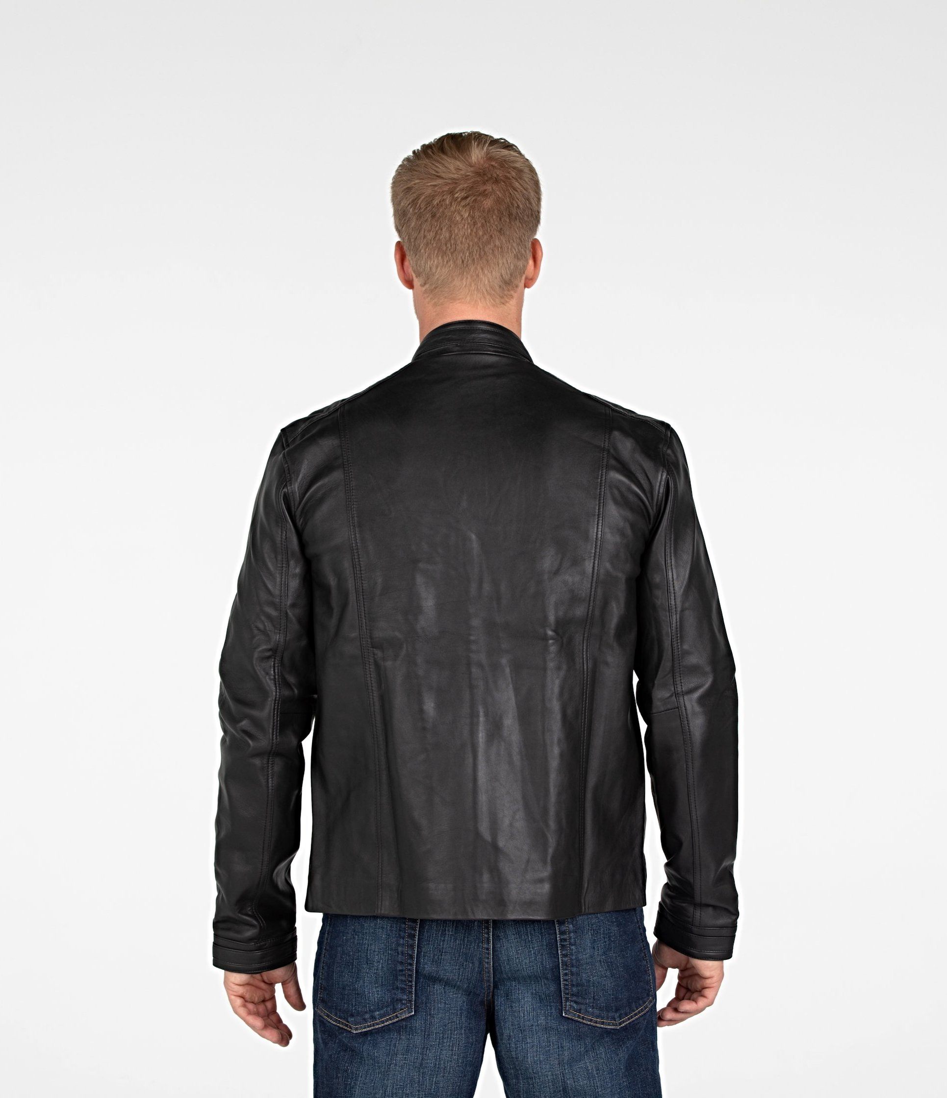 Leather Jacket - Wilson Mens Leather Jacket - Clearance