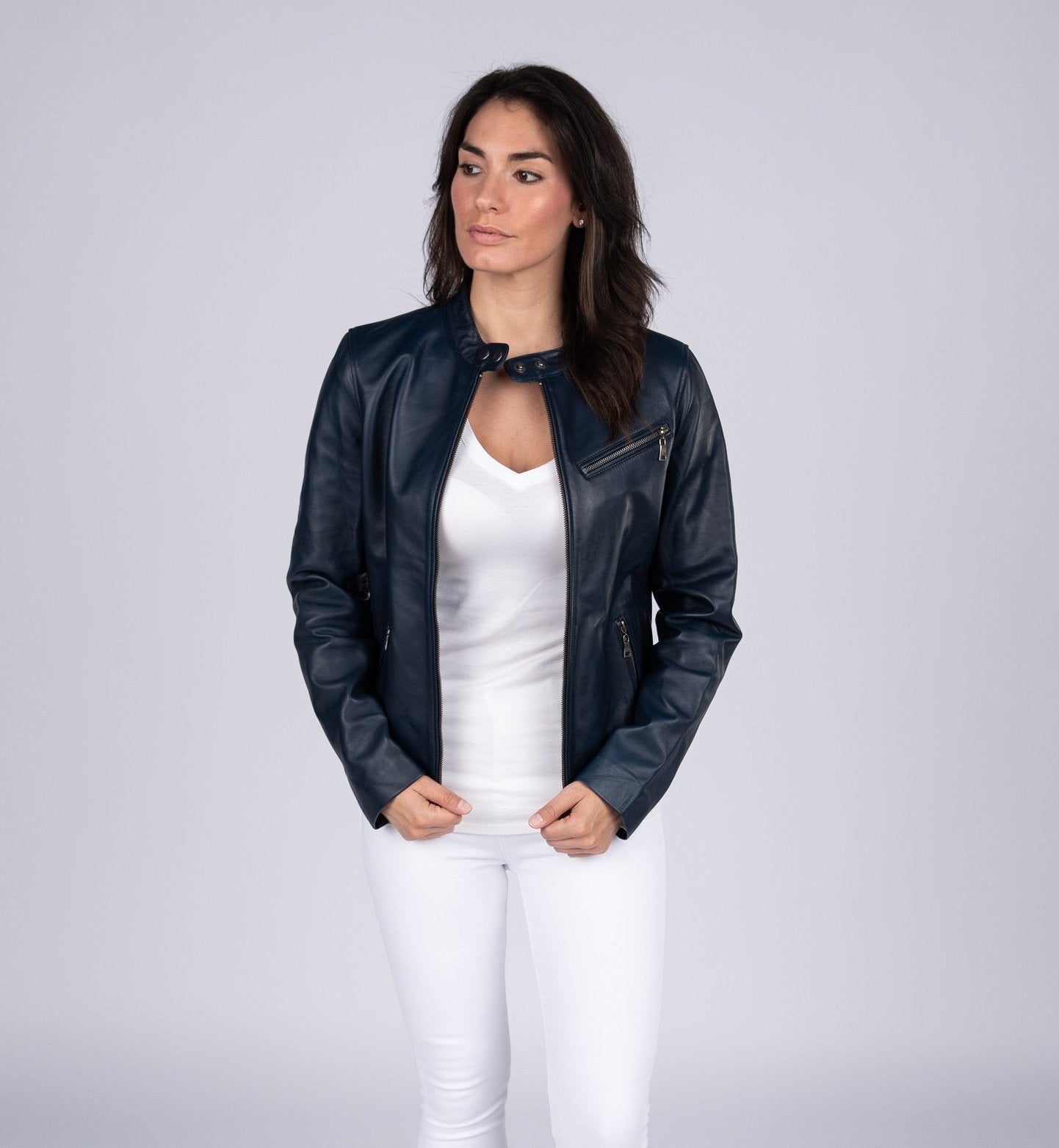Womens Lenka Leather Jacket, [option2] - Fadcloset