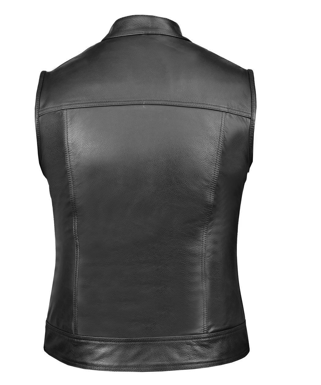 FAD Women Bonnie Motorcycle Leather Vest - FADLeather