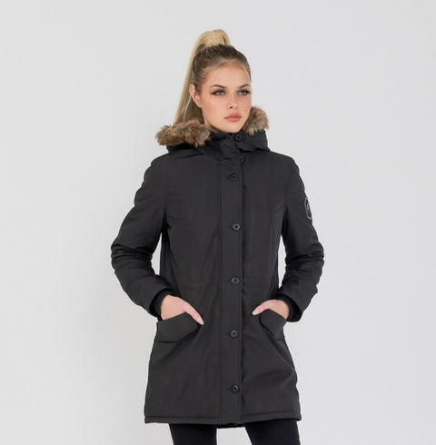Women's Louise Ultra Lite Hooded Winter Parka Coat