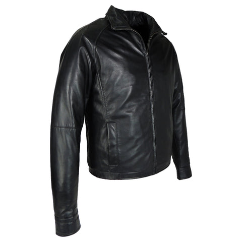 Dali Mens Leather Jacket with filler lining, [option2] - Fadcloset