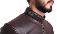 Jordan Mens Leather Jacket, [option2] - Fadcloset