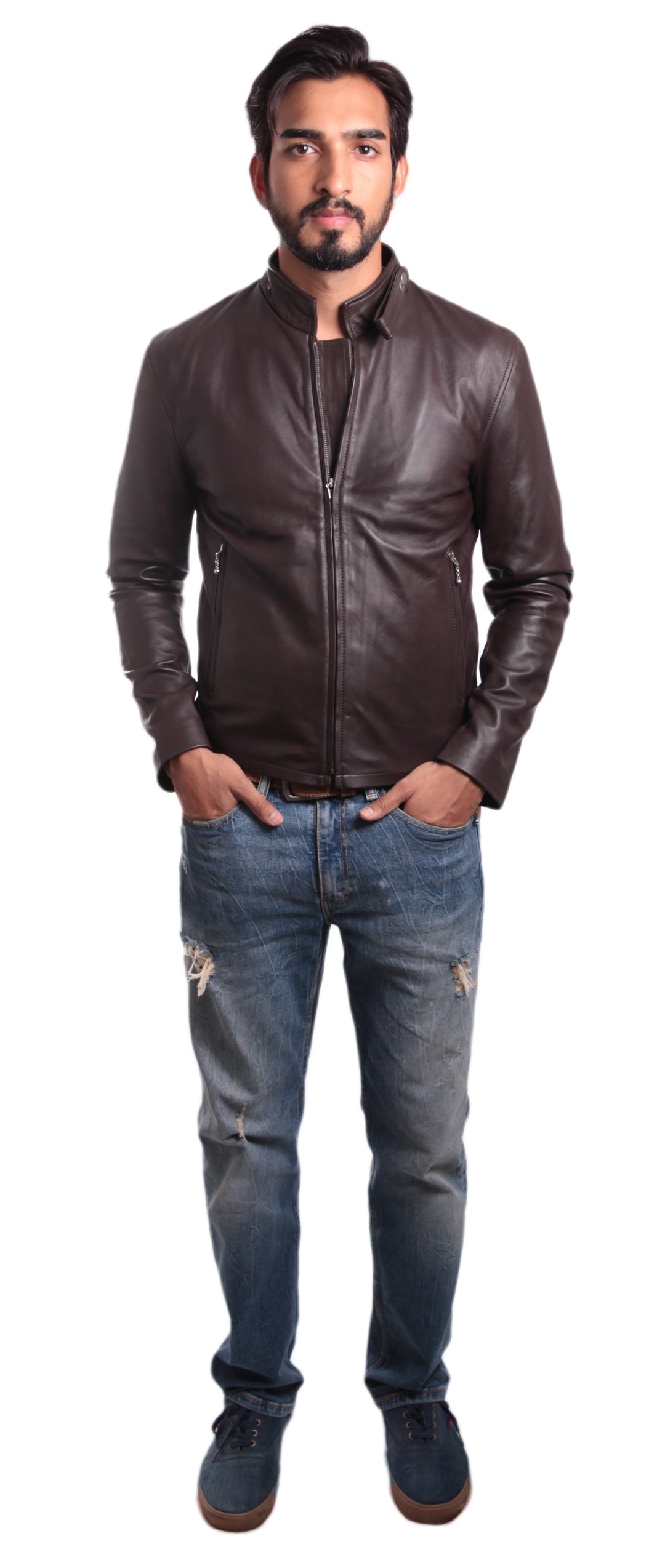 Jordan Mens Leather Jacket – FAD