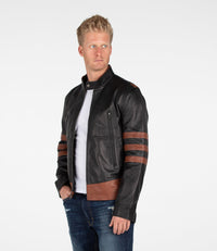 Leather Jacket - Men's X-Men Wolverine Leather Jacket