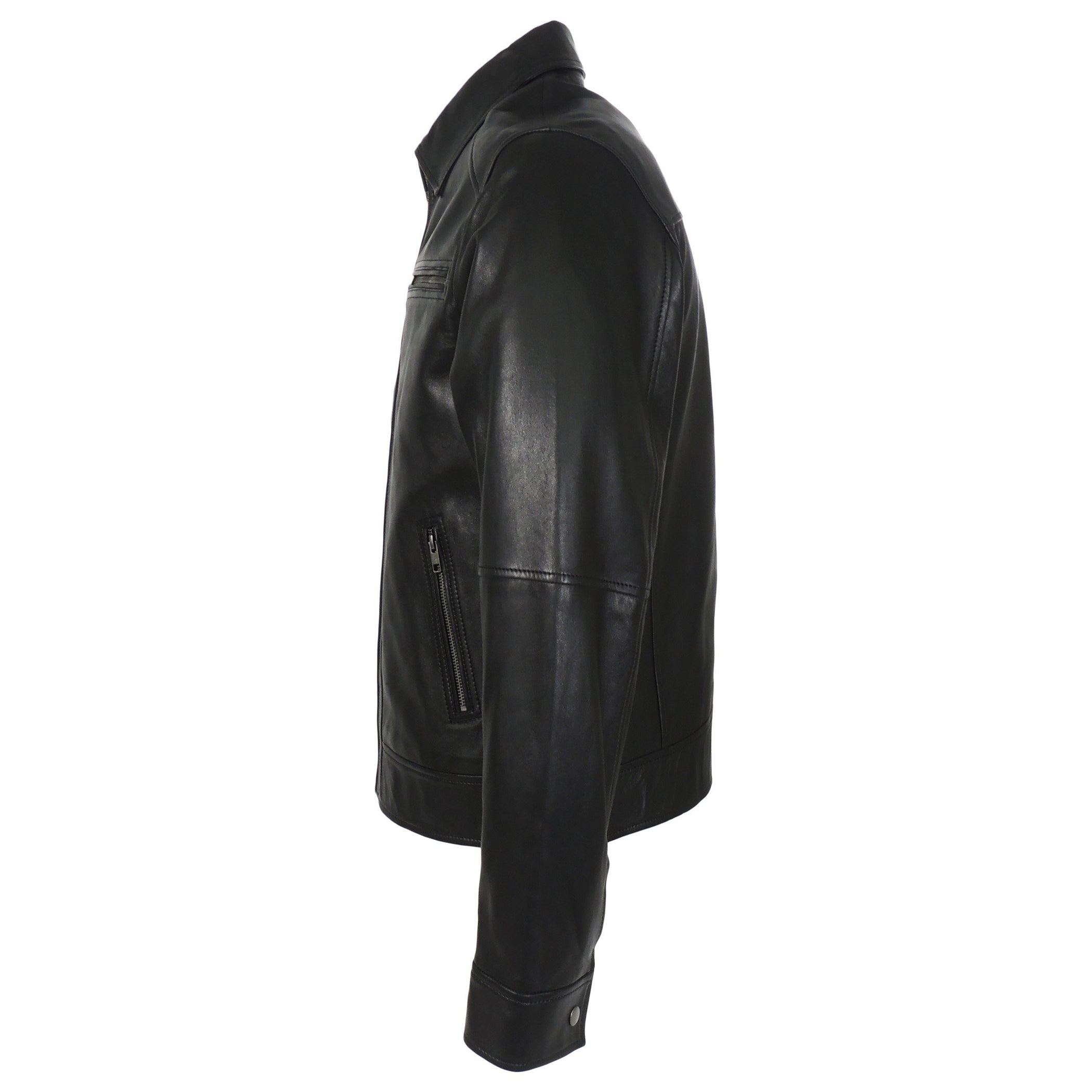 Mens Cameron Leather Jacket – FAD