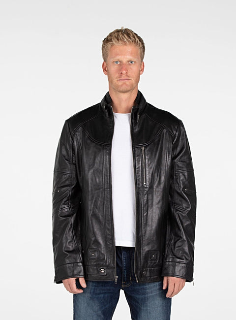 Leather Jacket - Swift Mens Leather Jacket