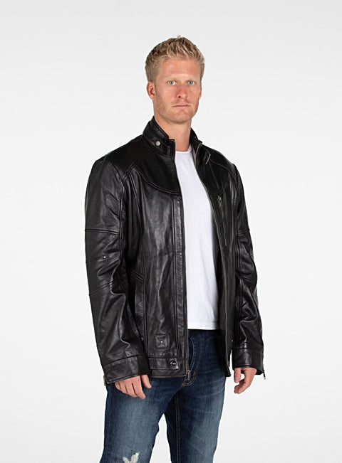 Leather Jacket - Swift Mens Leather Jacket