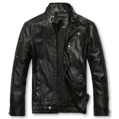 Swift Mens Leather Jacket, [option2] - Fadcloset