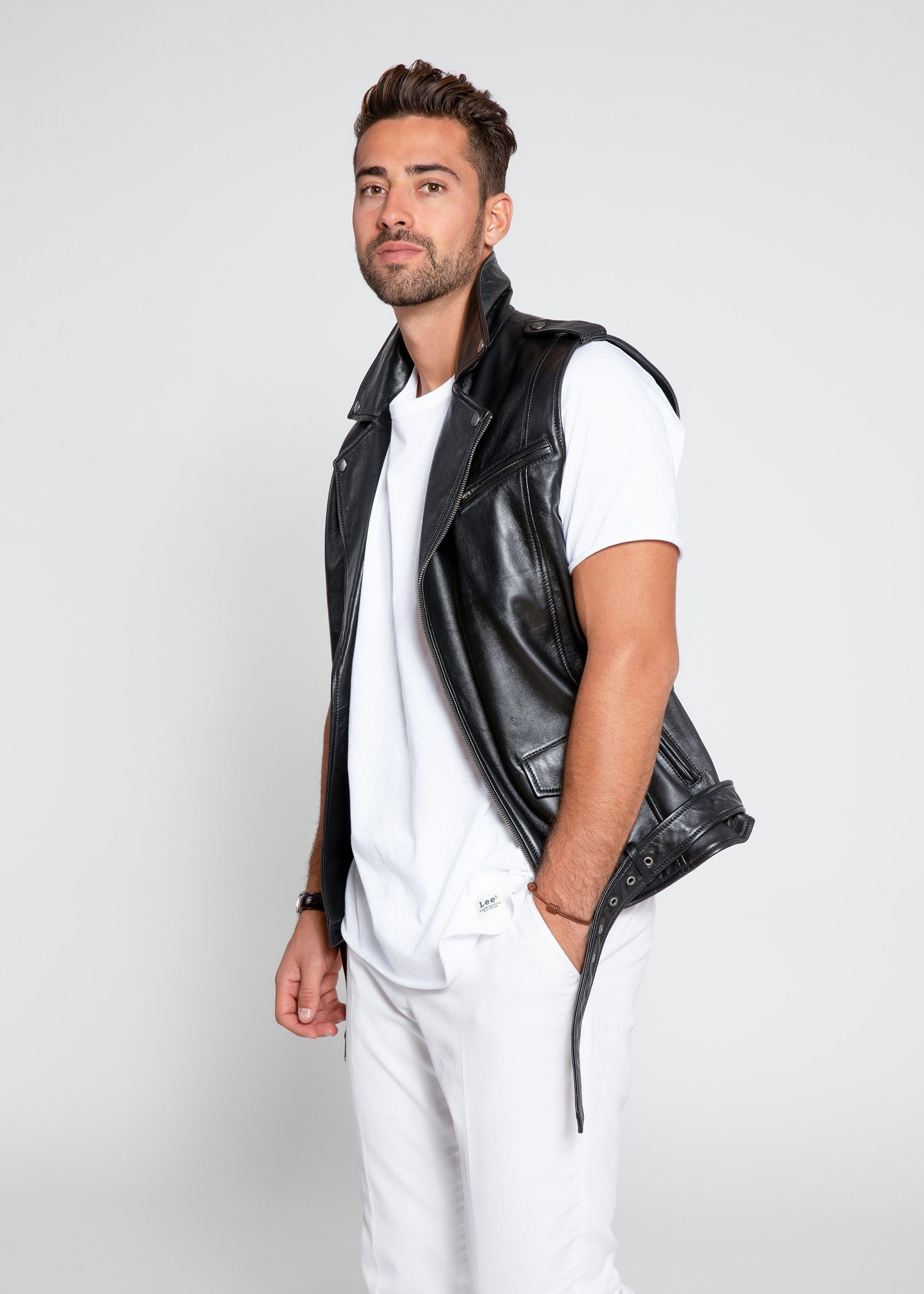 Jax hot sale leather vest