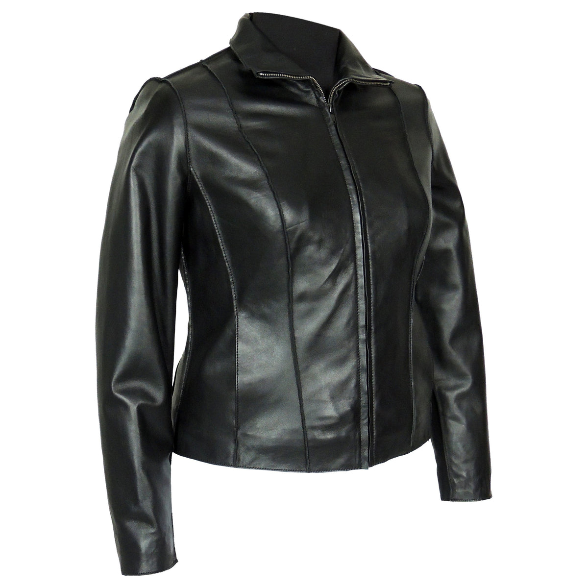 Aaliya Womens Sheepskin Leather Jacket