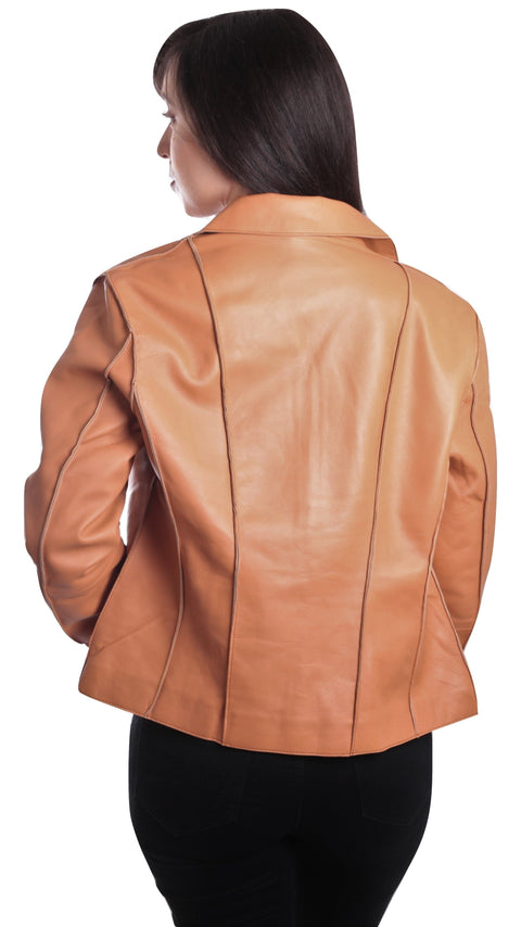 Aaliya Womens Sheepskin Leather Jacket, [option2] - Fadcloset