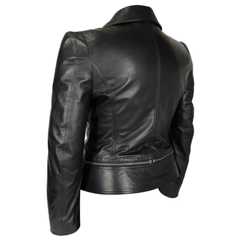 Annette Womens Leather Jacket, [option2] - Fadcloset