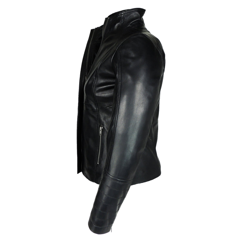 Arra Womens Leather Jacket – FAD