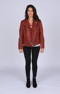 Aurora Womens Leather Jacket, [option2] - Fadcloset