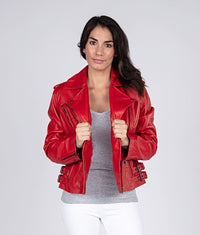 Ava Womens Leather Jacket, [option2] - Fadcloset