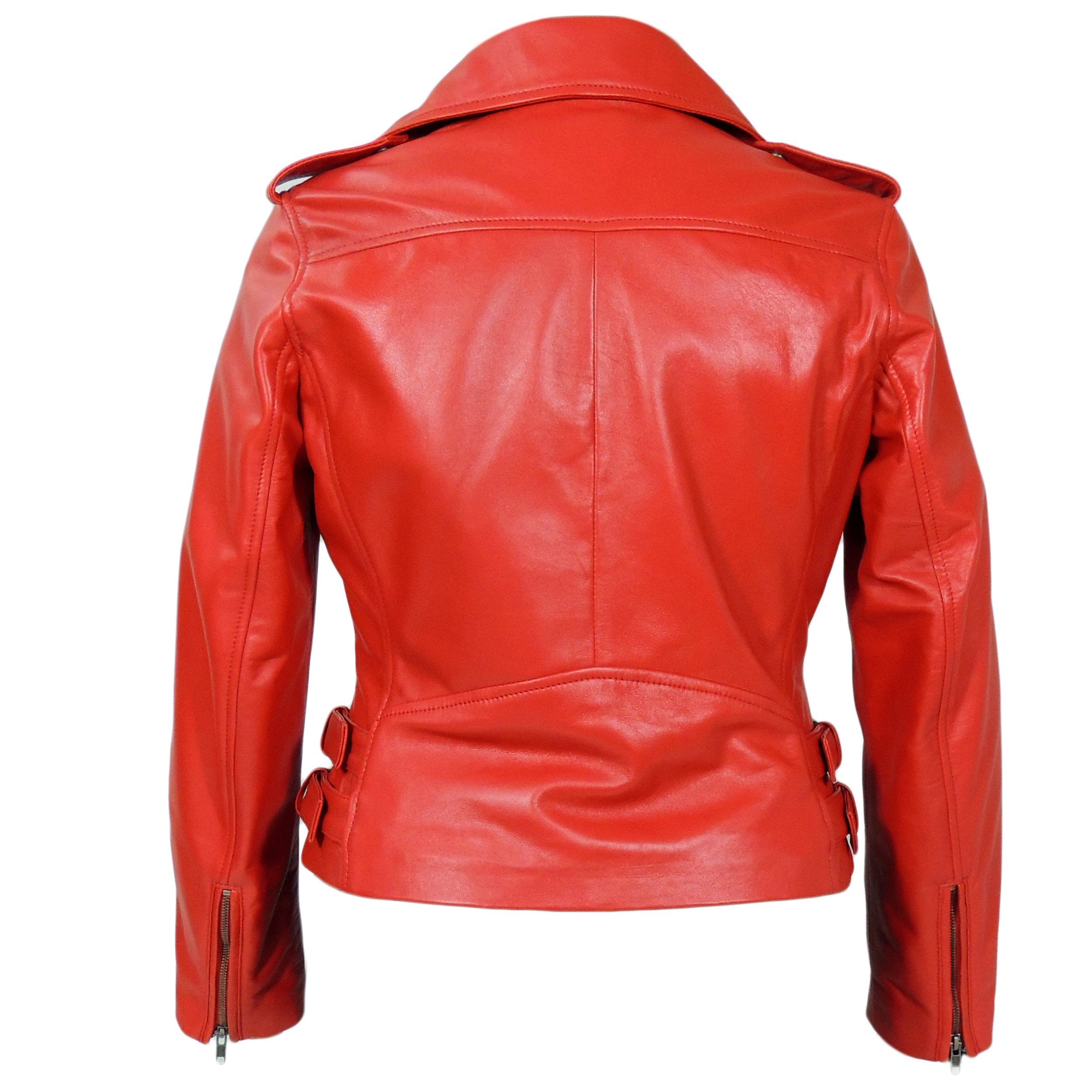 Ava Womens Leather Jacket, [option2] - Fadcloset