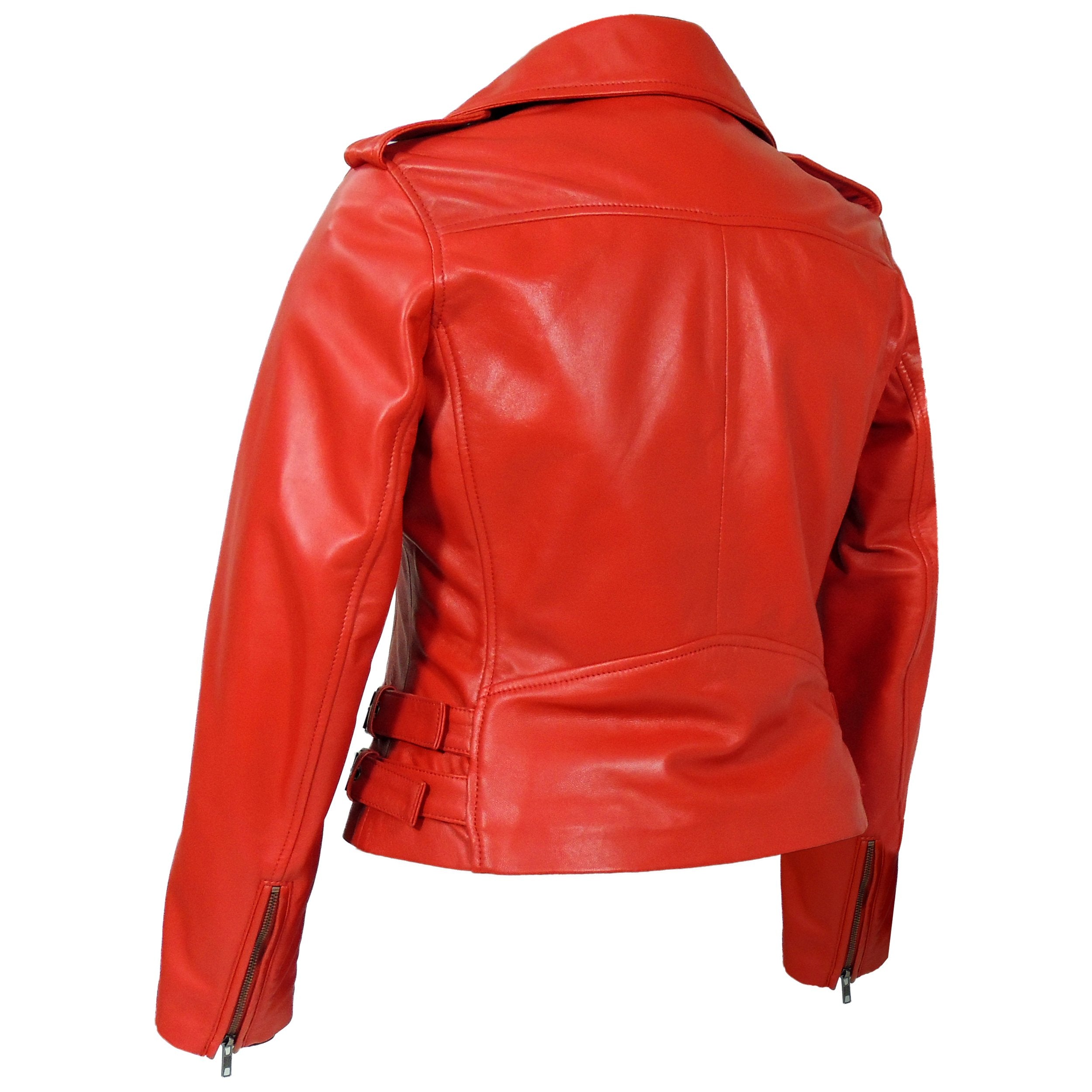 Ava Womens Leather Jacket, [option2] - Fadcloset