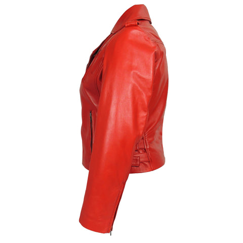 Ava Womens Leather Jacket, [option2] - Fadcloset
