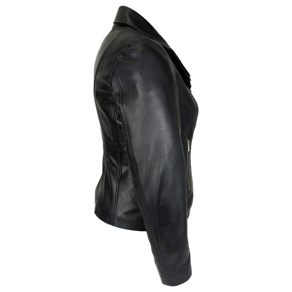 Charlotte Womens Leather Jacket – FAD