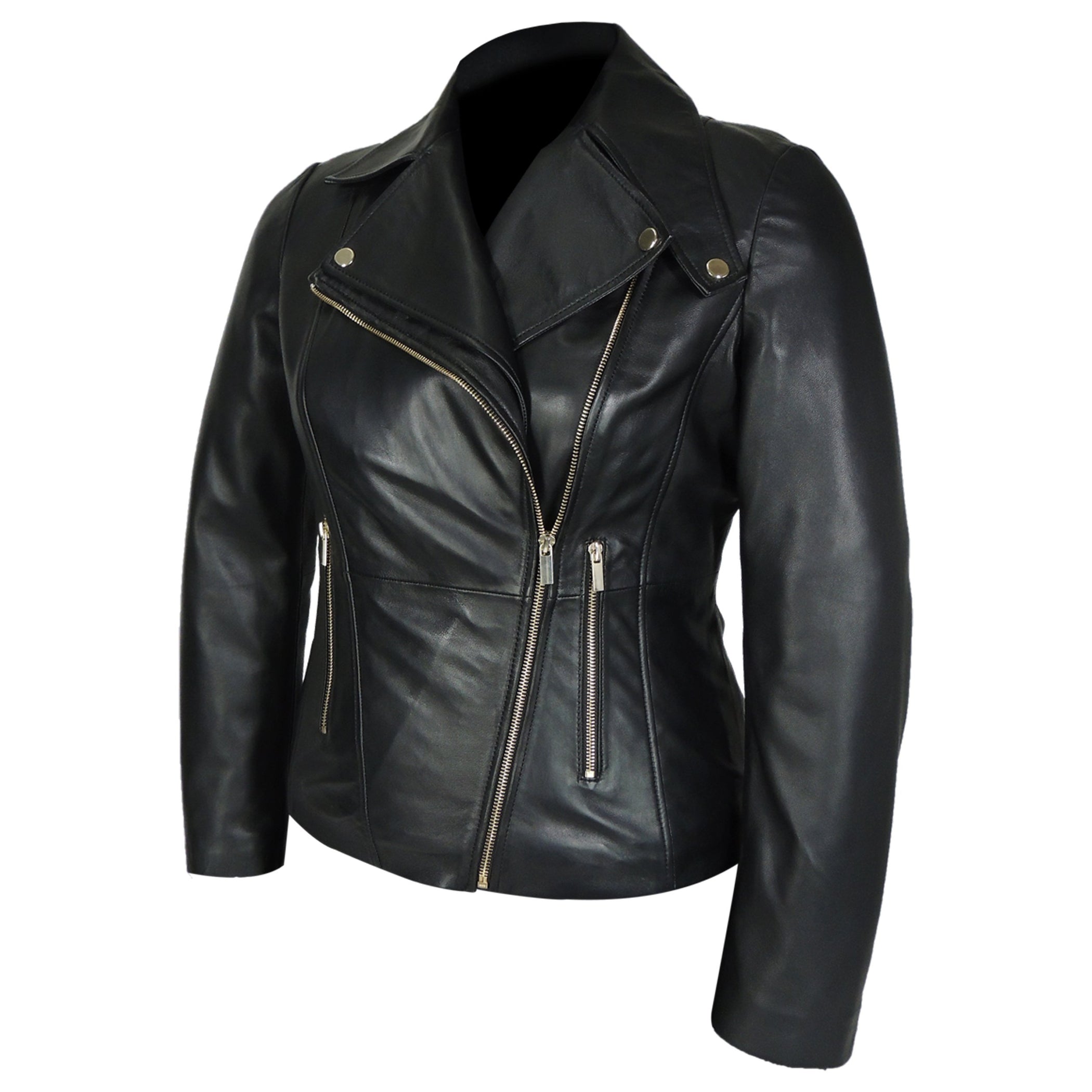 Charlotte Womens Leather Jacket – FAD