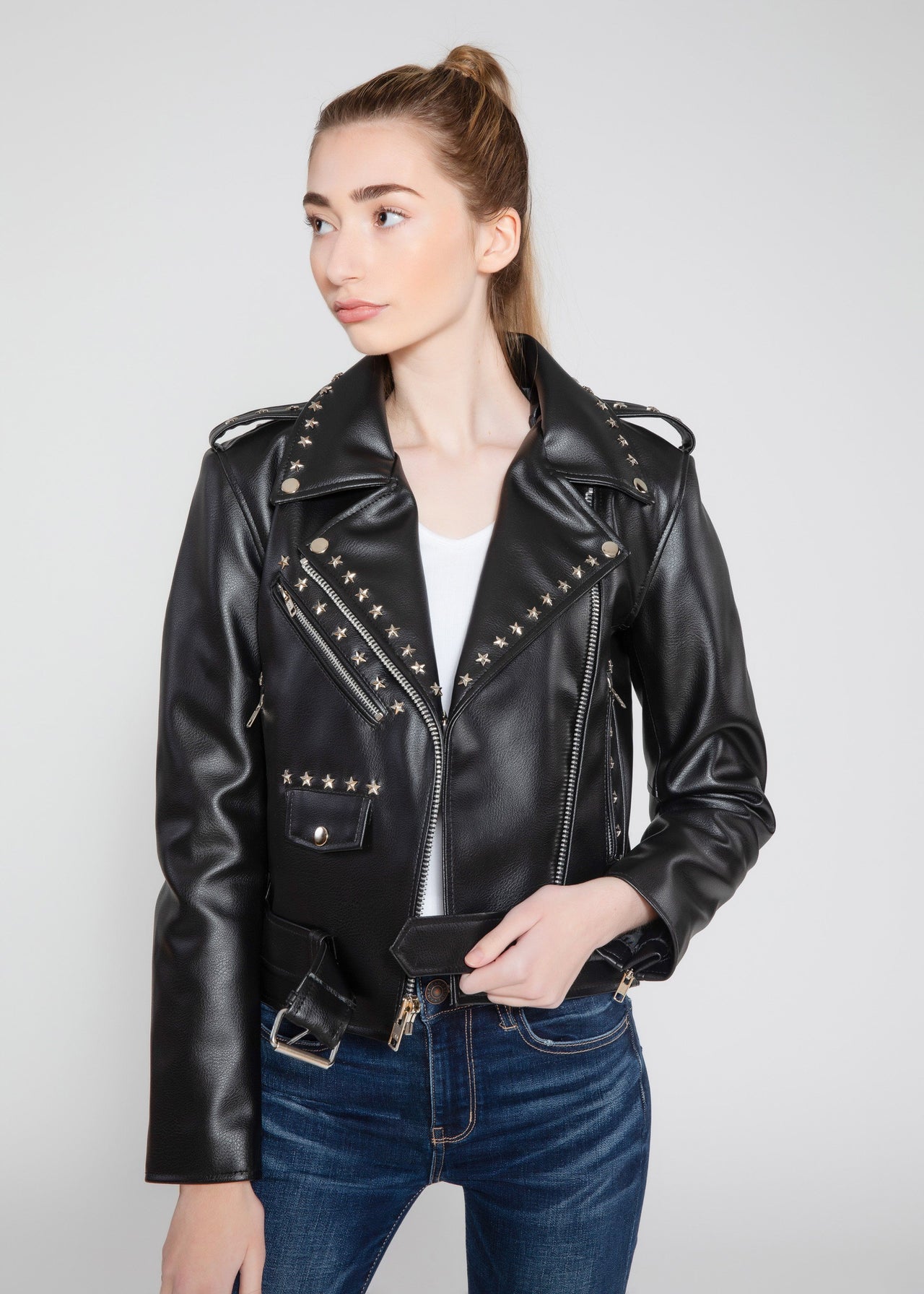 MotoArt Men's Harley or Cruiser Classic Leather Jacket – FAD